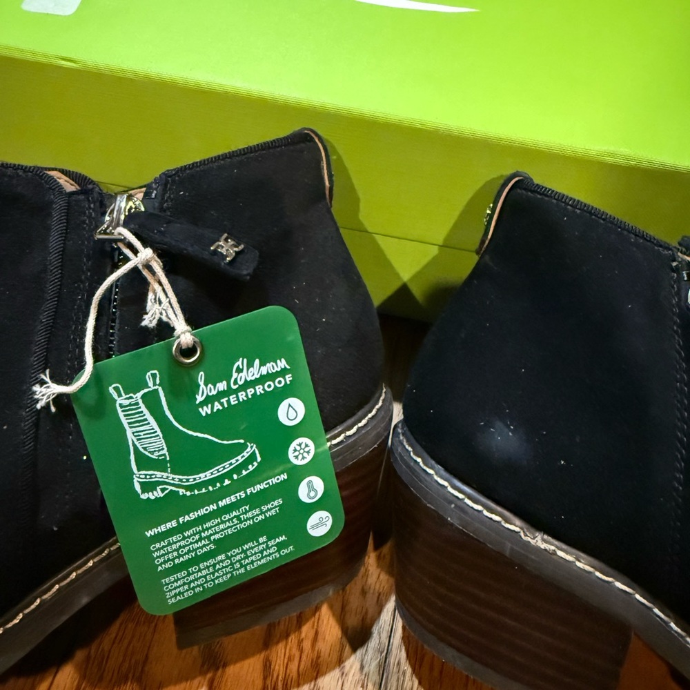 Sam Edelman Ankle Boots waterproof new - Picture 3 of 4